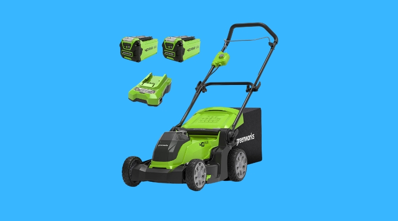 Greenworks G40LM41K2X Cordless Lawnmower